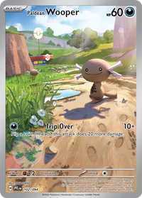 Paldean Wooper #102 from Phantasmal Flames