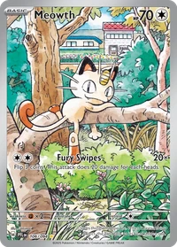 Meowth #106 from Phantasmal Flames