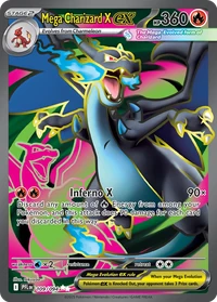 Mega Charizard X ex #109 from Phantasmal Flames
