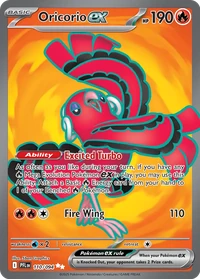 Oricorio ex #110 from Phantasmal Flames