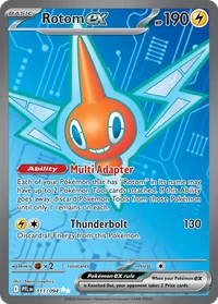 Rotom ex #111 from Phantasmal Flames