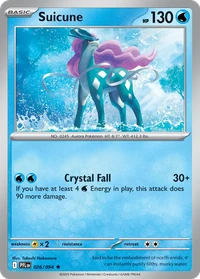 Suicune #26 from Phantasmal Flames