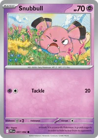 Snubbull #37 from Phantasmal Flames