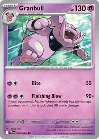 Granbull #38 from Phantasmal Flames