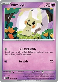 Mimikyu #42 from Phantasmal Flames