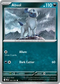 Absol #63 from Phantasmal Flames
