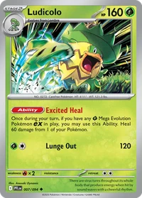 Ludicolo #7 from Phantasmal Flames