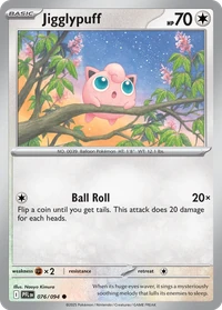 Jigglypuff #76 from Phantasmal Flames