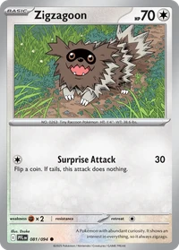 Zigzagoon #81 from Phantasmal Flames