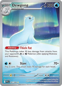 Dewgong #97 from Phantasmal Flames