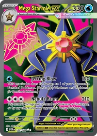 Mega Starmie ex #102 from Perfect Order