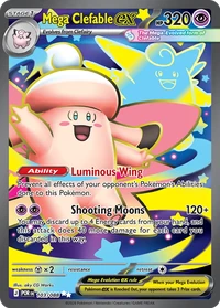 Mega Clefable ex #103 from Perfect Order