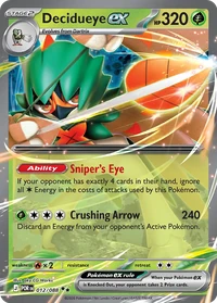 Decidueye ex #12 from Perfect Order