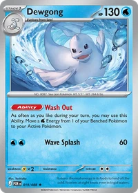 Dewgong #19 from Perfect Order