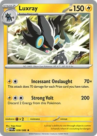 Luxray #28 from Perfect Order