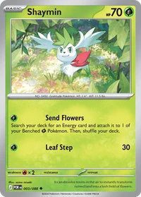Shaymin #3 from Perfect Order