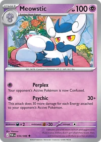 Meowstic #34 from Perfect Order