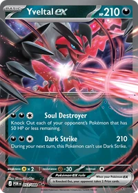 Yveltal ex #53 from Perfect Order