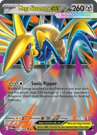 Mega Skarmory ex #55 from Perfect Order