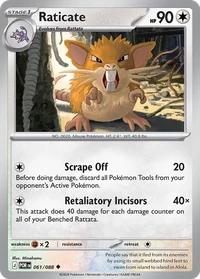 Raticate #61 from Perfect Order