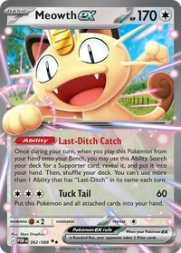 Meowth ex #62 from Perfect Order