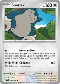 Snorlax #63 from Perfect Order