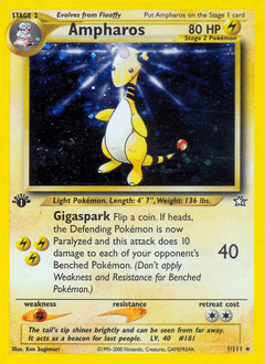 Ampharos #1 from Neo Genesis