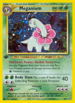 Meganium #10 from Neo Genesis