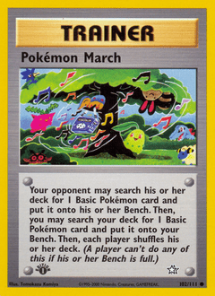 Pokémon March #102 from Neo Genesis