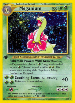 Meganium #11 from Neo Genesis