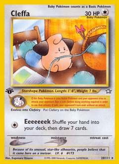 Cleffa #20 from Neo Genesis