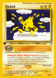 Elekid #22 from Neo Genesis