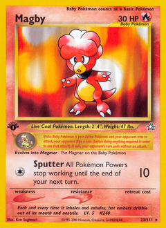 Magby #23 from Neo Genesis