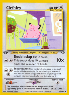 Clefairy #30 from Neo Genesis