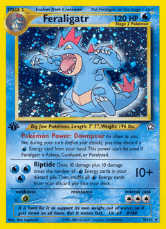Feraligatr #5 from Neo Genesis