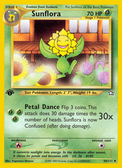 Sunflora #50 from Neo Genesis