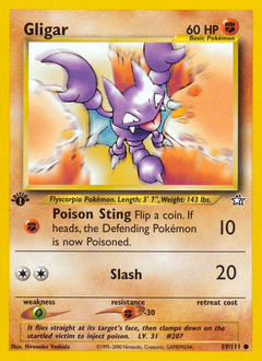 Gligar #59 from Neo Genesis