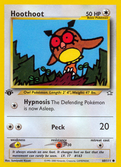 Hoothoot #60 from Neo Genesis