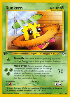 Sunkern #78 from Neo Genesis