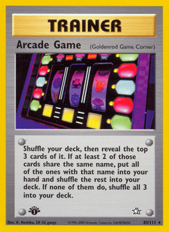 Arcade Game #83 from Neo Genesis