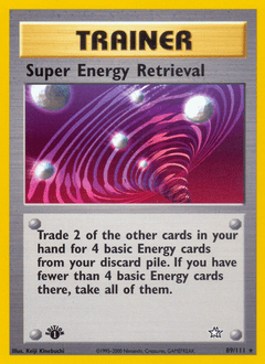 Super Energy Retrieval #89 from Neo Genesis