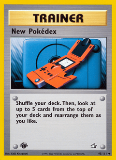 New Pokédex #95 from Neo Genesis