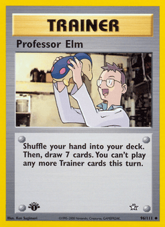 Professor Elm #96 from Neo Genesis