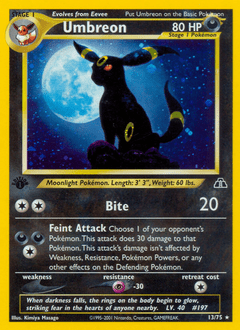 Umbreon #13 from Neo Discovery