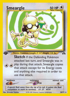 Smeargle #30 from Neo Discovery