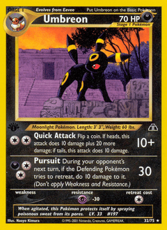 Umbreon #32 from Neo Discovery