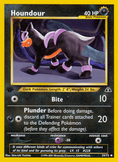 Houndour #39 from Neo Discovery