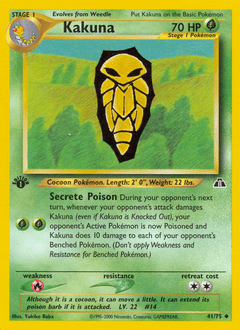 Kakuna #41 from Neo Discovery