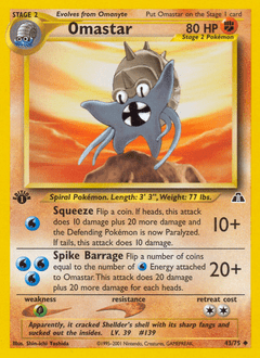 Omastar #43 from Neo Discovery