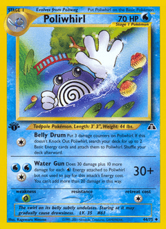 Poliwhirl #44 from Neo Discovery